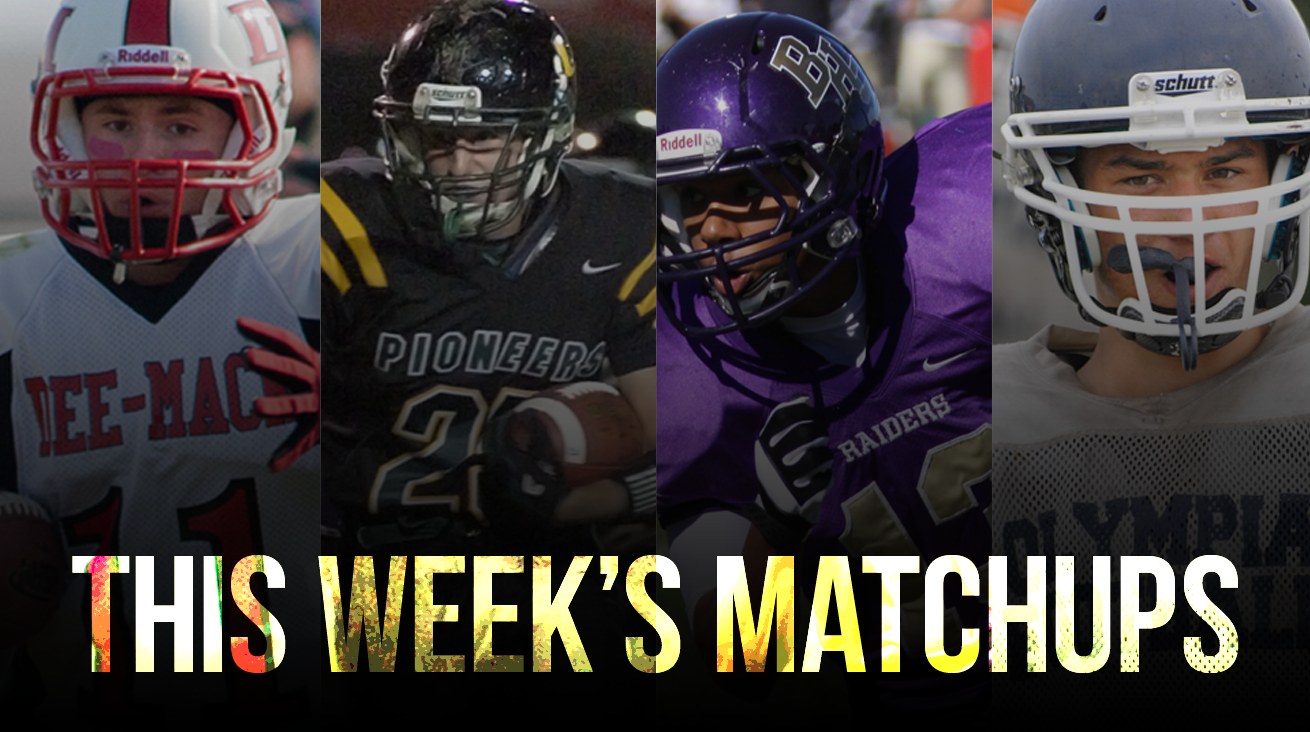 This week's high school football matchups